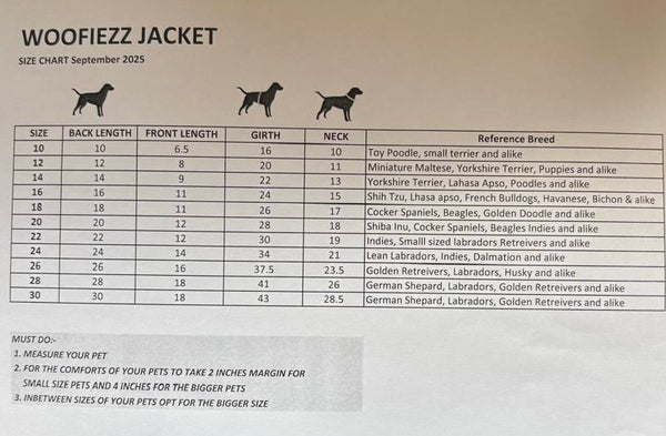 Woofiezz Warm & Comfortable Winter Jackets for Dogs and Cats (Olive Green)