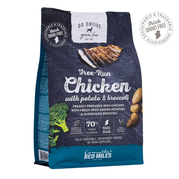 Go Native Potato & Broccoli Adult Dog Dry Food