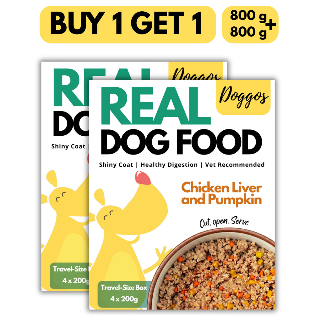 Doggos Chicken Liver and Pumpkin Real Fresh Dog Food (All Breeds)