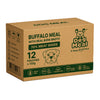 Dog Meal Buffalo Meal with Real Bone Broth Dog Wet Food Dogs-Wet Food Dog Meal 12x130g