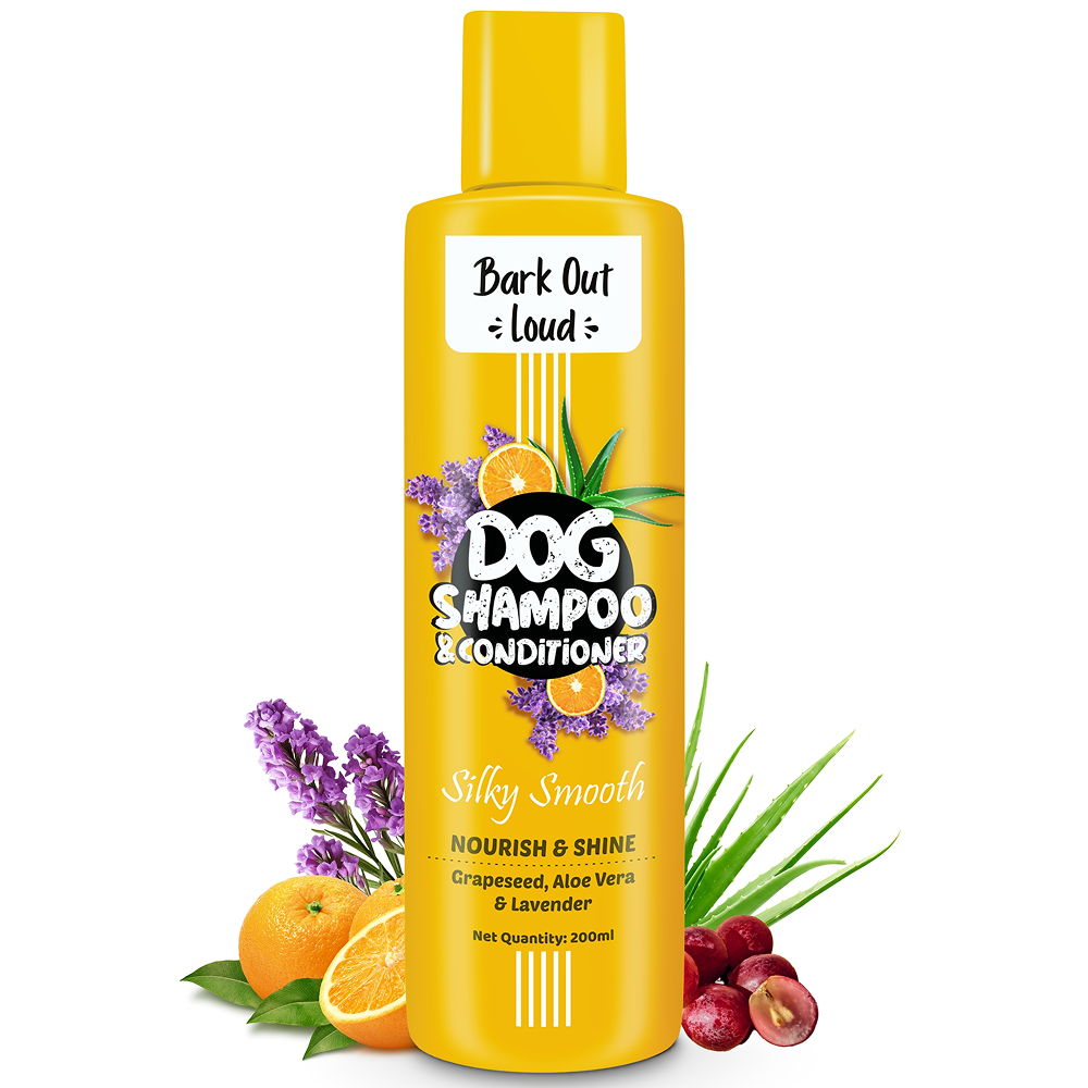 Bark Out Loud Silky Smooth Shampoo & Conditioner for Dogs