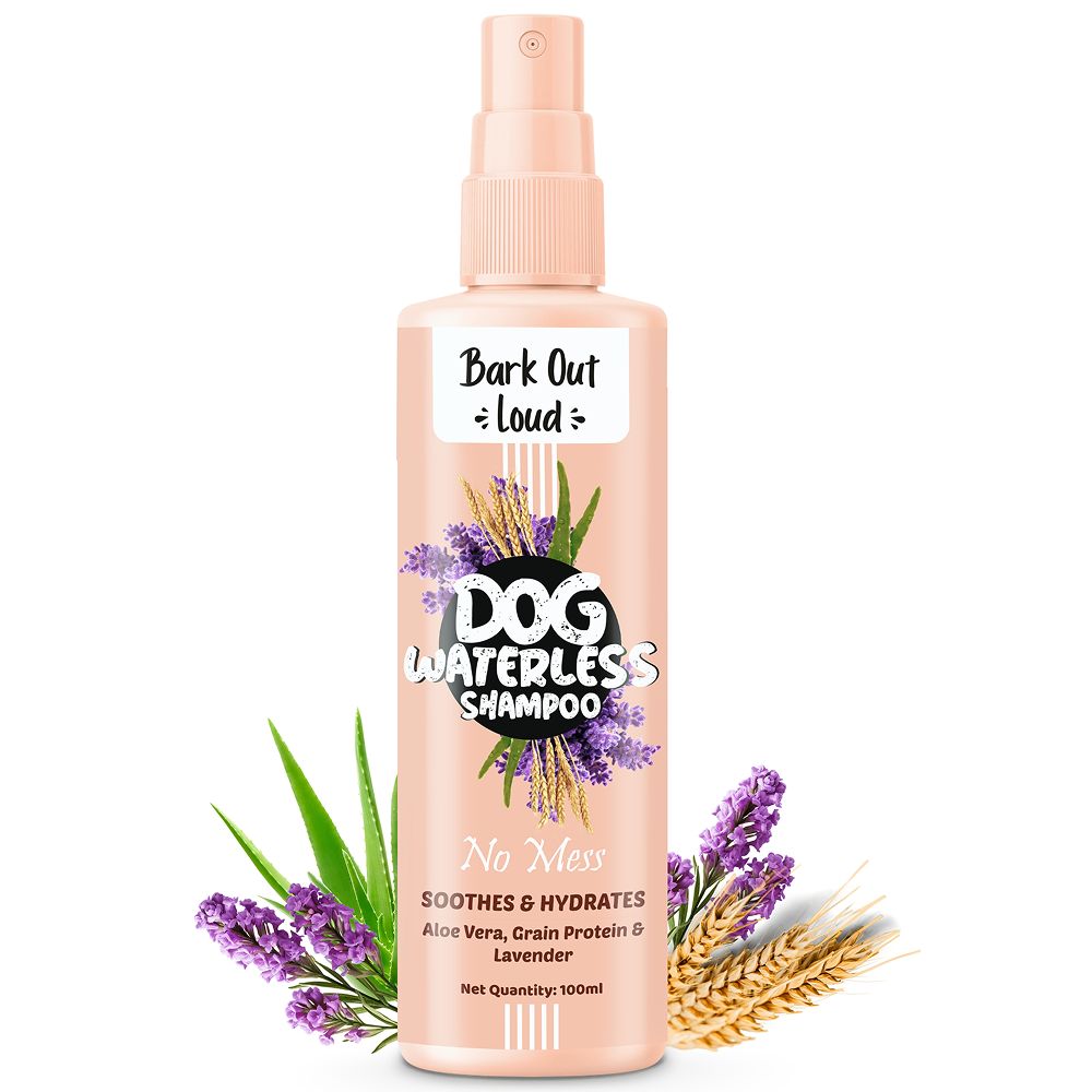 Bark Out Loud No Mess Waterless Dry Shampoo for Dogs Both-Grooming Supplies Bark Out Loud 100mL