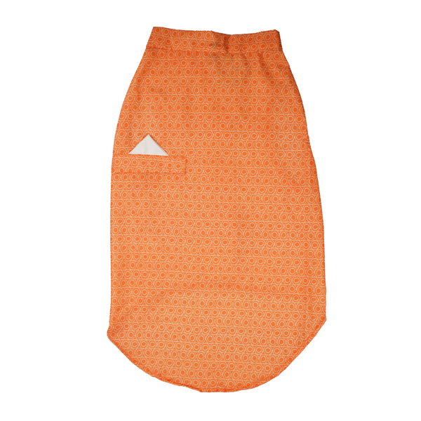 Skatrs Marigold Mandala Printed Kurta for Dogs and Cats (Orange)