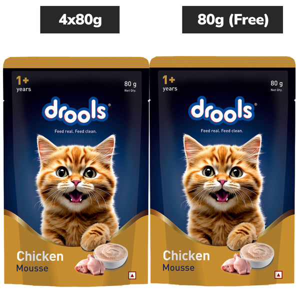 Drools Adult Cat Mousse Variety Pack | 4 Flavours