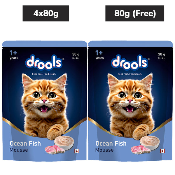 Drools Adult Cat Mousse Variety Pack | 4 Flavours