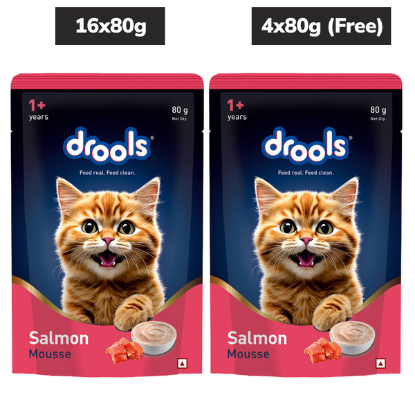 Drools Salmon Mousse Adult Cat Wet Food