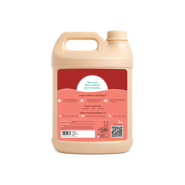 Born Good Plant Based Turkish Applewood Frangrance Disinfecting Liquid Floor/Surface Cleaner for Dogs and Cats