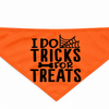 15 Furries Trick for Treat Halloween Bandana for Dogs & Cats (Orange/Black) Both-Clothing & Accessories 15 Furries Dropship