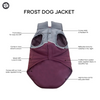 Pets Way Frost Winter Jacket for Dogs (Wine) Dogs-Clothing & Accessories Pets Way Dropship