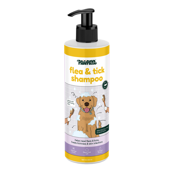 Pawpaya Flea & Tick Shampoo for Dogs