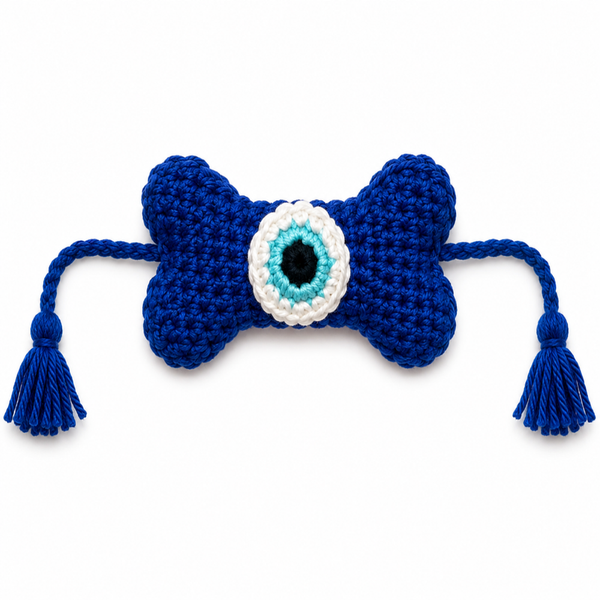 Raksha Bandhan Evil Eye Bone Rakhi for Dogs & Cats by 15 Furries
