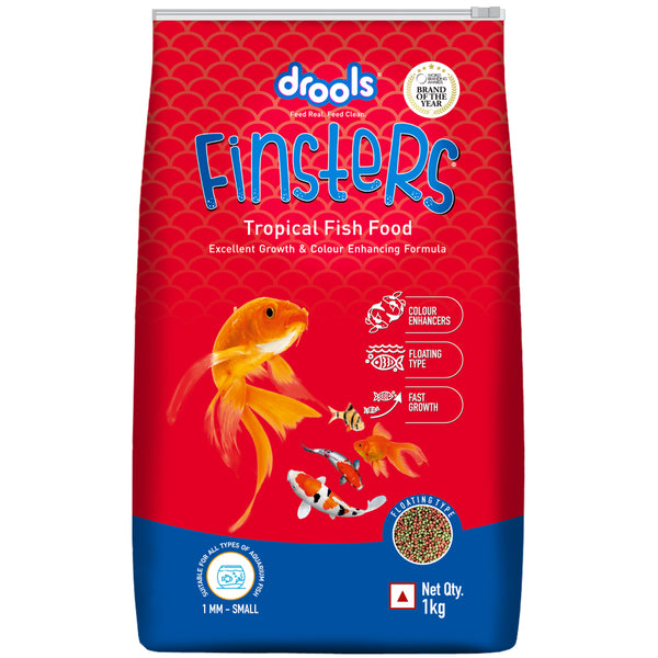 Drools Finsters Tropical 1mm Small Fish Food