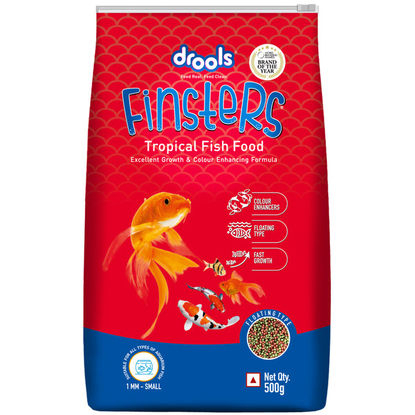 Drools Finsters Tropical 1mm Small Fish Food