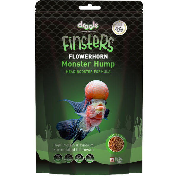Drools Finsters Flower Horn Monster Hump Fish Food