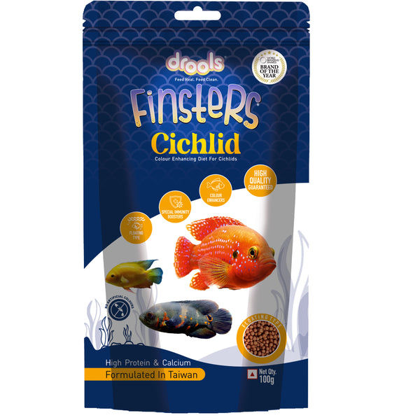 Drools Finsters Cichlid Fish Food