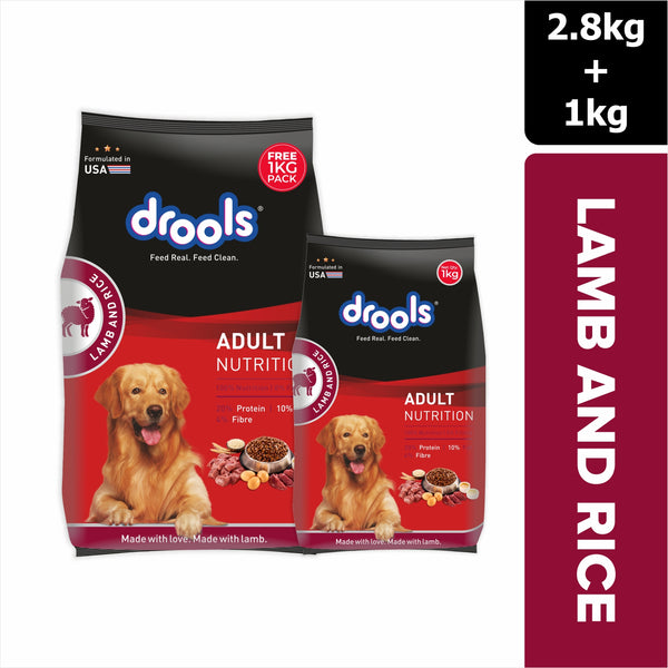 Drools Lamb and Rice Adult Dog Dry Food