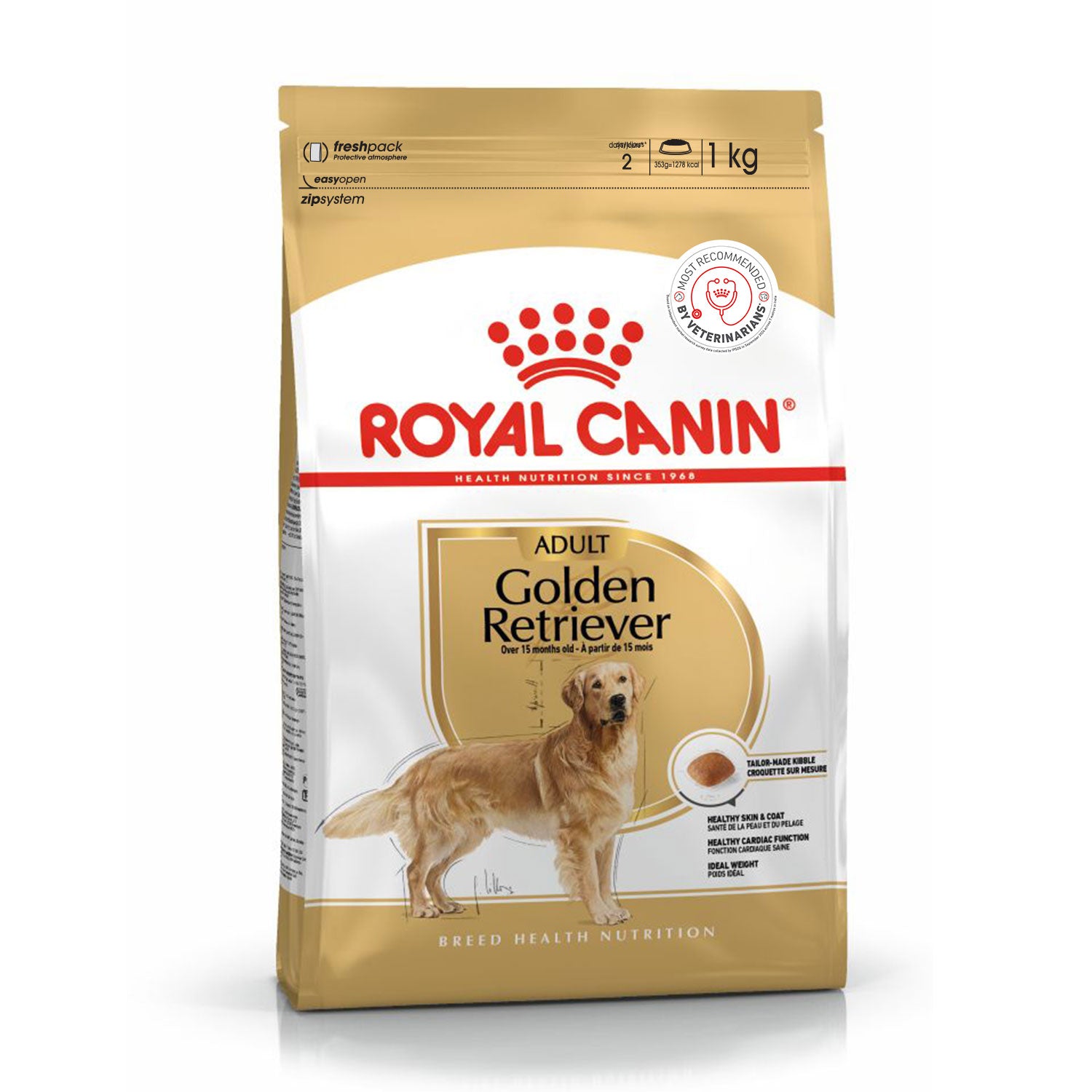 Royal Canin Golden Retriever Adult Dog Dry Food Dogs- Dry Food Royal Canin 1kg