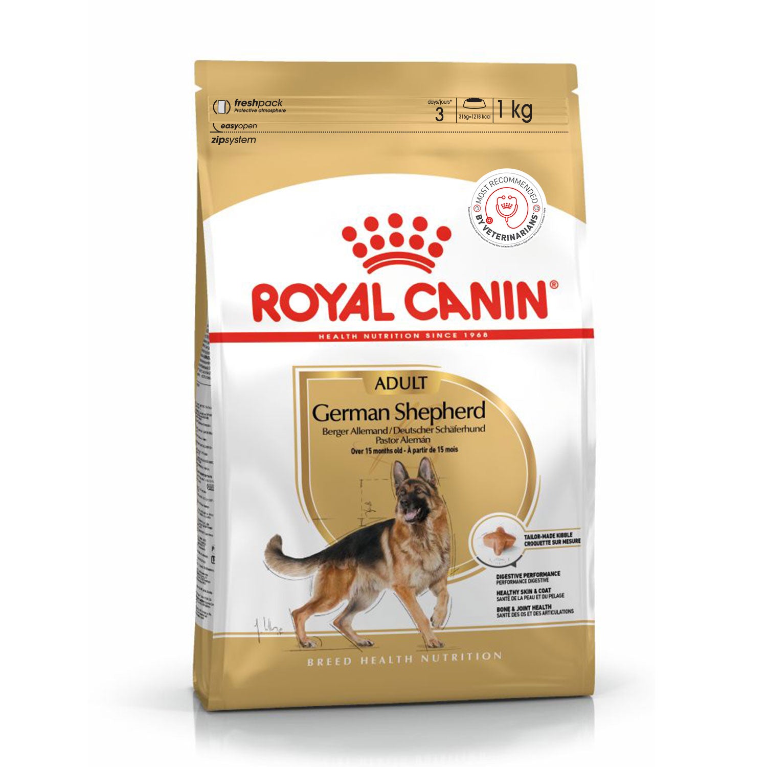 Royal Canin German Shepherd Adult Dog Dry Food Dogs- Dry Food Royal Canin