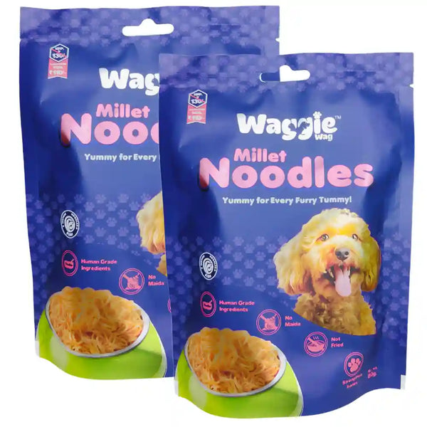 Waggie Wag Fish Millet Noodles for Dogs