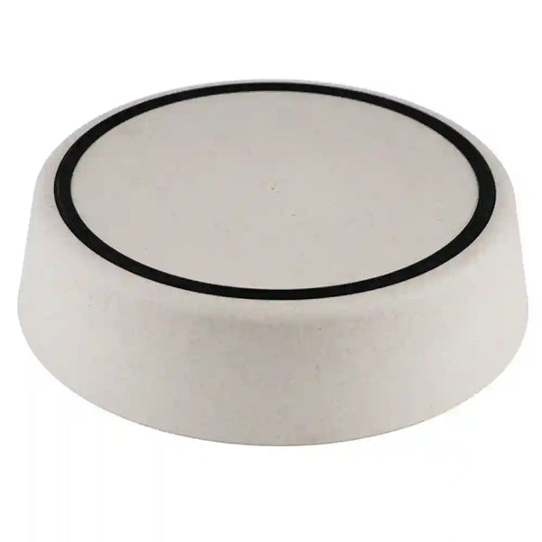 Pawpourri Sustainable Food & Water Feeder for Dogs (Off White)