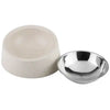Pawpourri Sustainable Tilted Bowl for Dogs (Off White) Dogs-Bowls & Feeders Pawpourri Dropship