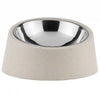 Pawpourri Sustainable Tilted Bowl for Dogs (Off White) Dogs-Bowls & Feeders Pawpourri Dropship
