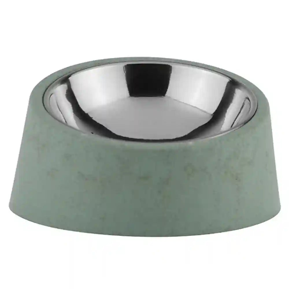 Pawpourri Sustainable Tilted Bowl for Dogs (Mint Green) Dogs-Bowls & Feeders Pawpourri Dropship