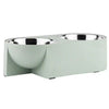 Pawpourri Sustainable Dual Diner for Dogs (Mint Green) Both-Bowls & Feeders Pawpourri Dropship
