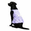 Skatrs Cotton Dress for Dogs and Cats (Lavender and White) Both-Clothing & Accessories Skatrs