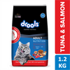 Drools Tuna & Salmon Adult Dry Cat Food Cats- Dry food Drools 1.2kg