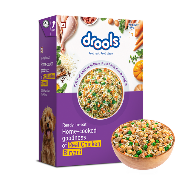 Drools Tetra Pack Real Chicken Biryani Dog Fresh Food