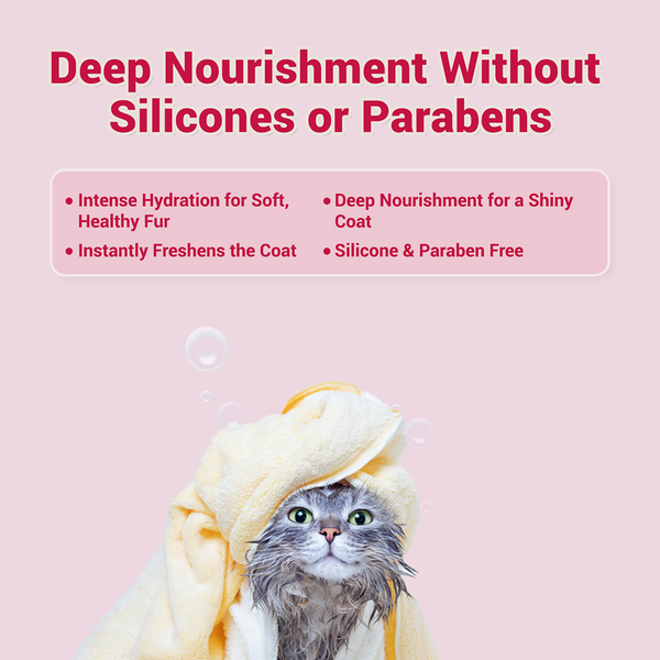 Natural Remedies Avocado & Grape Seed Oil Fursheen Shampoo for Cats