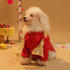 15 Furries Furwali Festival Kurta with Dupatta for Dogs (Royal Red) Dogs-Clothing & Accessories 15 Furries Dropship