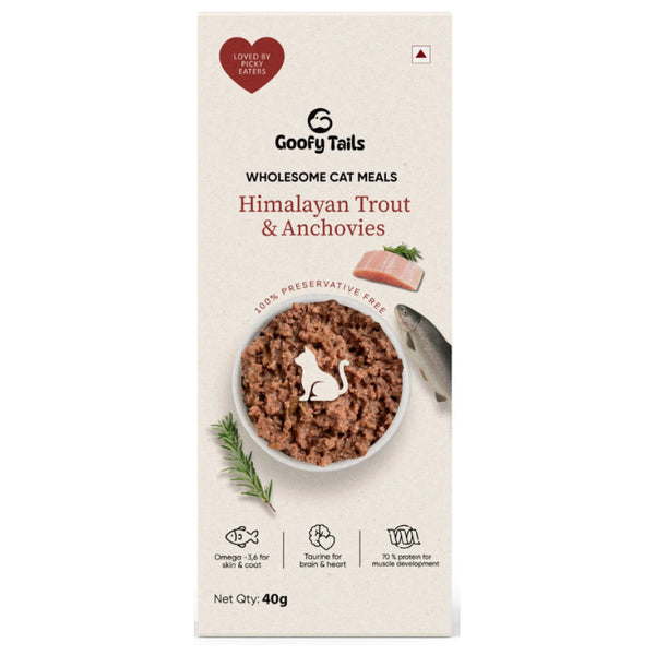 Goofy Tails Himalayan Trout & Anchovies Cat Wet Food
