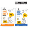Goofy Tails Chicken Bone Broth and Seafood Bone Broth Combo for Cats Cats-Treats & Others Goofy Tails 2x100mL