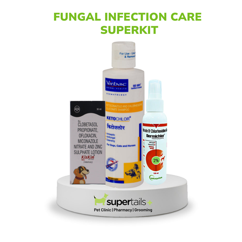 Fungal Infection Care SuperKit for Dogs and Cats Both-Pharmacy Exclusive Combo