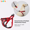 Skatrs Adventure in Style & Comfort Fiery Padded Harness for Dogs (Red) Dogs-Collar, Leashes, harnesses Skatrs