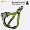 Skatrs Adventure in Style & Comfort Tropical Padded Harness for Dogs (Green) Dogs-Collar, Leashes, harnesses Skatrs
