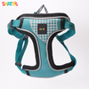 Skatrs Adventure in Style & Comfort Ocean Wave Padded Harness for Dogs (Blue) Dogs-Collar, Leashes, harnesses Skatrs