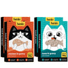 Henlo Trial Pack Chicken in Gravy With Turmeric and Tuna & Chicken in Gravy Adult Cat Wet Food Combo Cats-Wet Food Henlo 2+2x80g