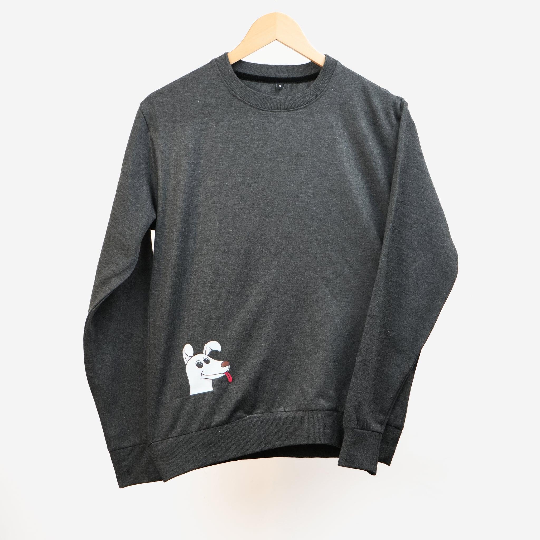 Dog Parent Sweatshirt For Men and Women (Dark Grey) Pet Parent-Clothing & Accessories Skatrs