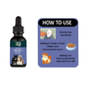 Cure By Design 250mg Relief Oil for Small Animals Dogs-Health & Wellness Cure by design