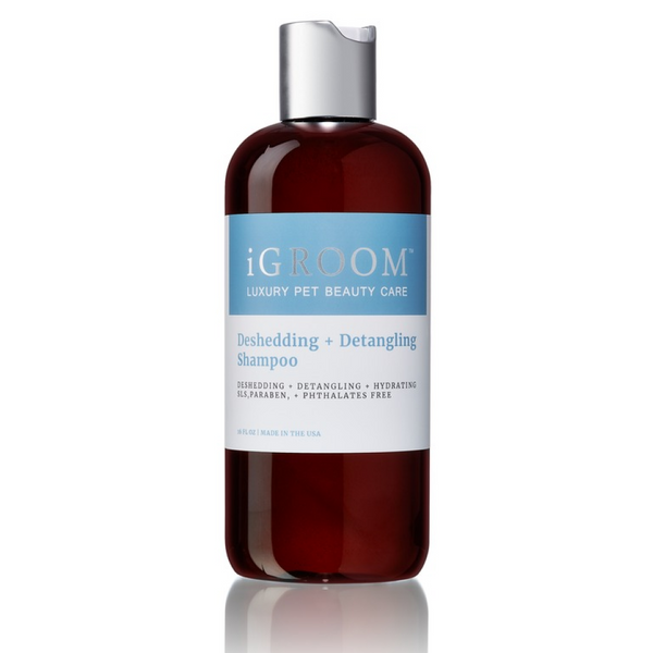 iGroom Deshedding Plus Detangling Shampoo for Dogs and Cats