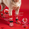 KUTKUT Double Sided Non Skid Paw Socks with Adjustable Straps for Dogs (Red) Dogs-Clothing & Accessories KUTKUT Dropship