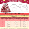 KUTKUT Plaid Dress with Bow Tie Harness Leash Set for Small Dogs & Cats (Pink) Dogs-Clothing & Accessories KUTKUT Dropship