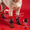 KUTKUT Adjustable Elastic Strapped Anti Slip Grip Paw Socks for Dogs (Red) Dogs-Clothing & Accessories KUTKUT Dropship