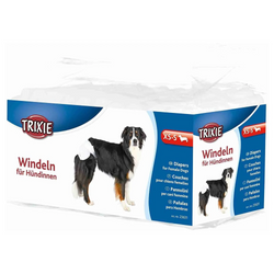 Trixie Female Diapers for Dogs (20x28cm)