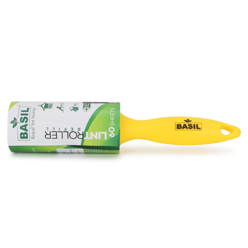 Basil Lint Roller for Dogs and Cats (Yellow)