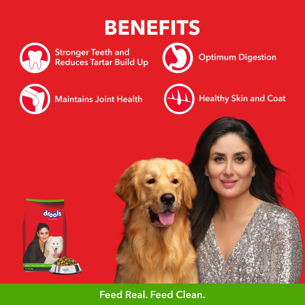 Drools 100% Vegetarian Adult Dog Dry Food