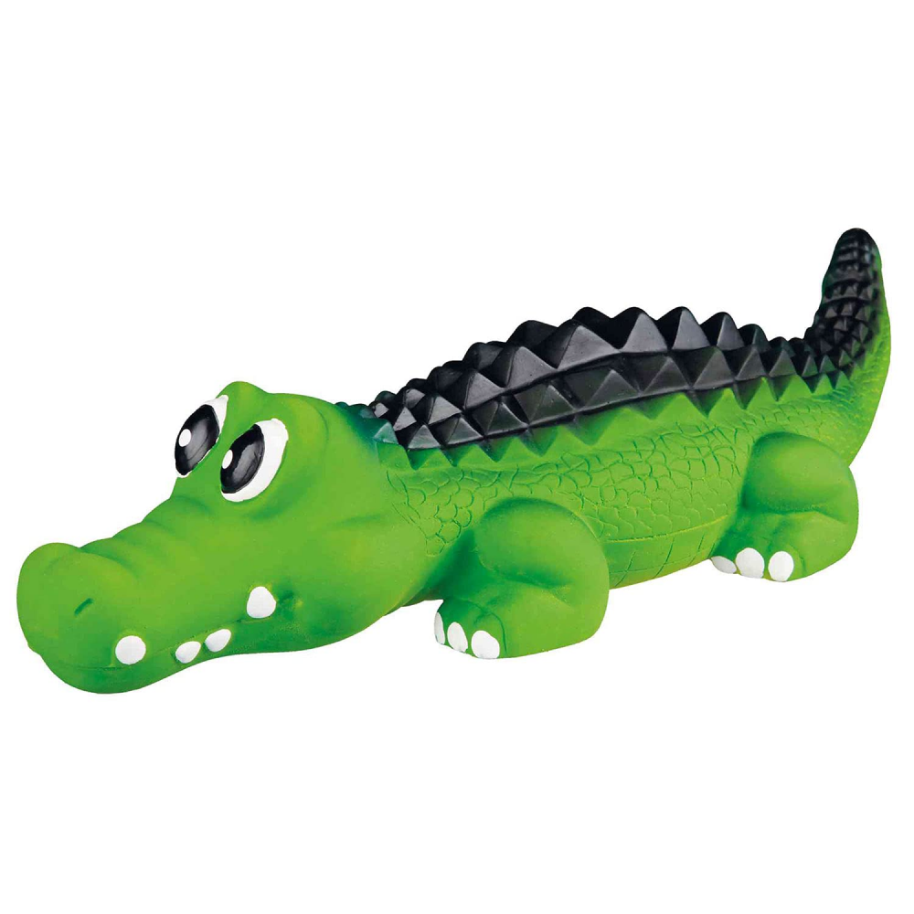 Trixie Crocodile Latex Toy for Dogs | For Medium Chewers
